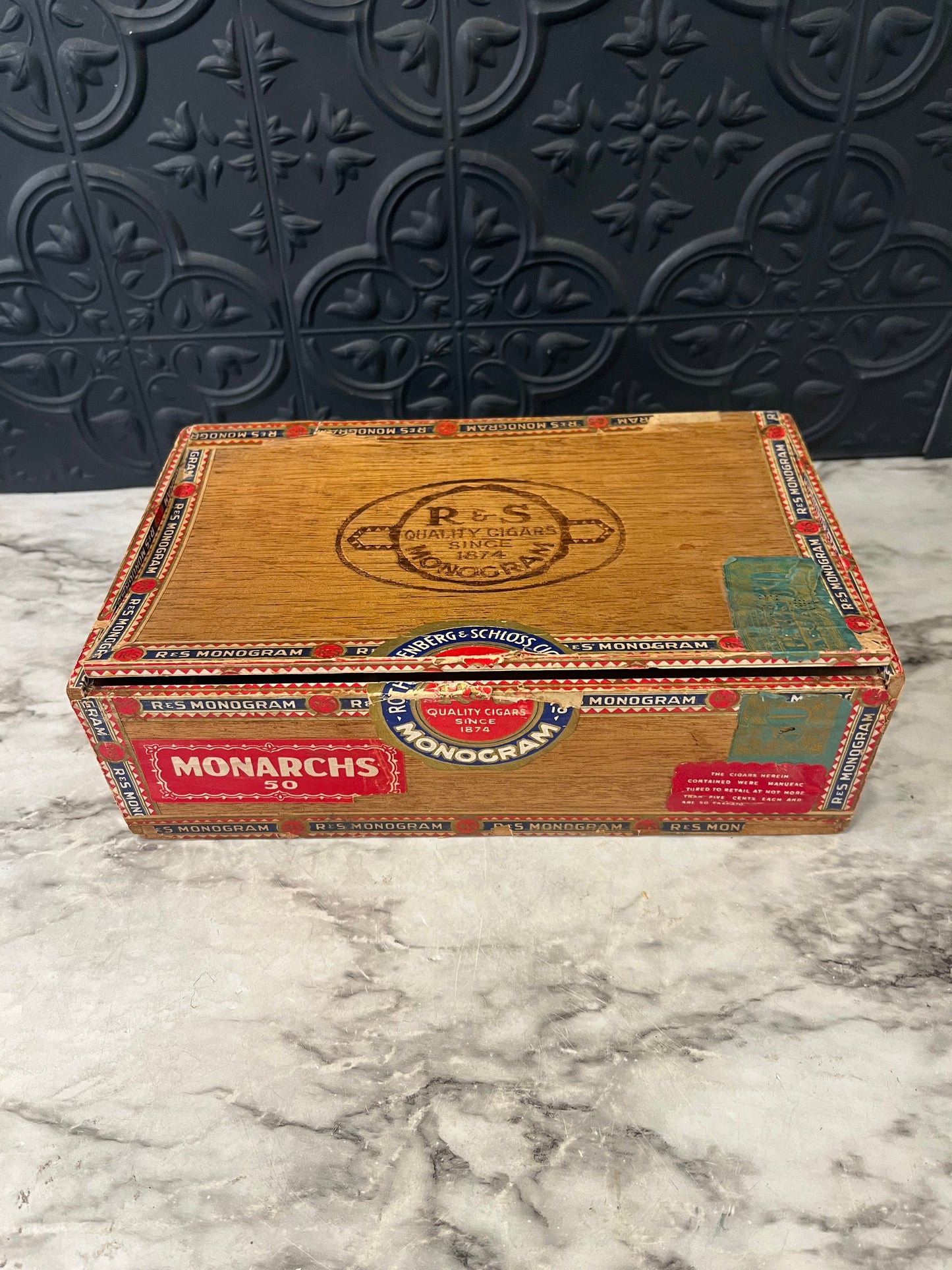 Antique Cigar Box