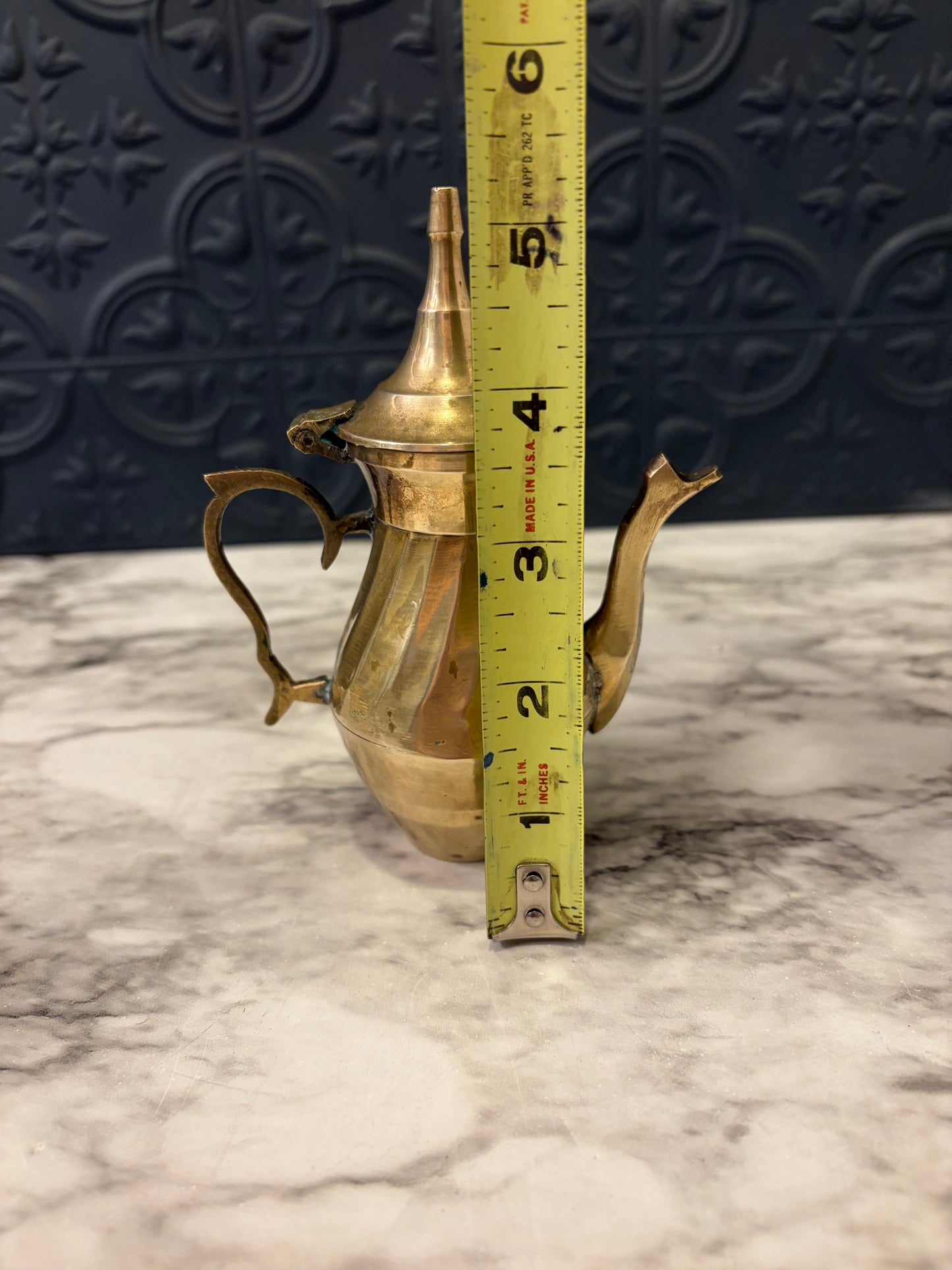 Small Brass Indian Pitcher
