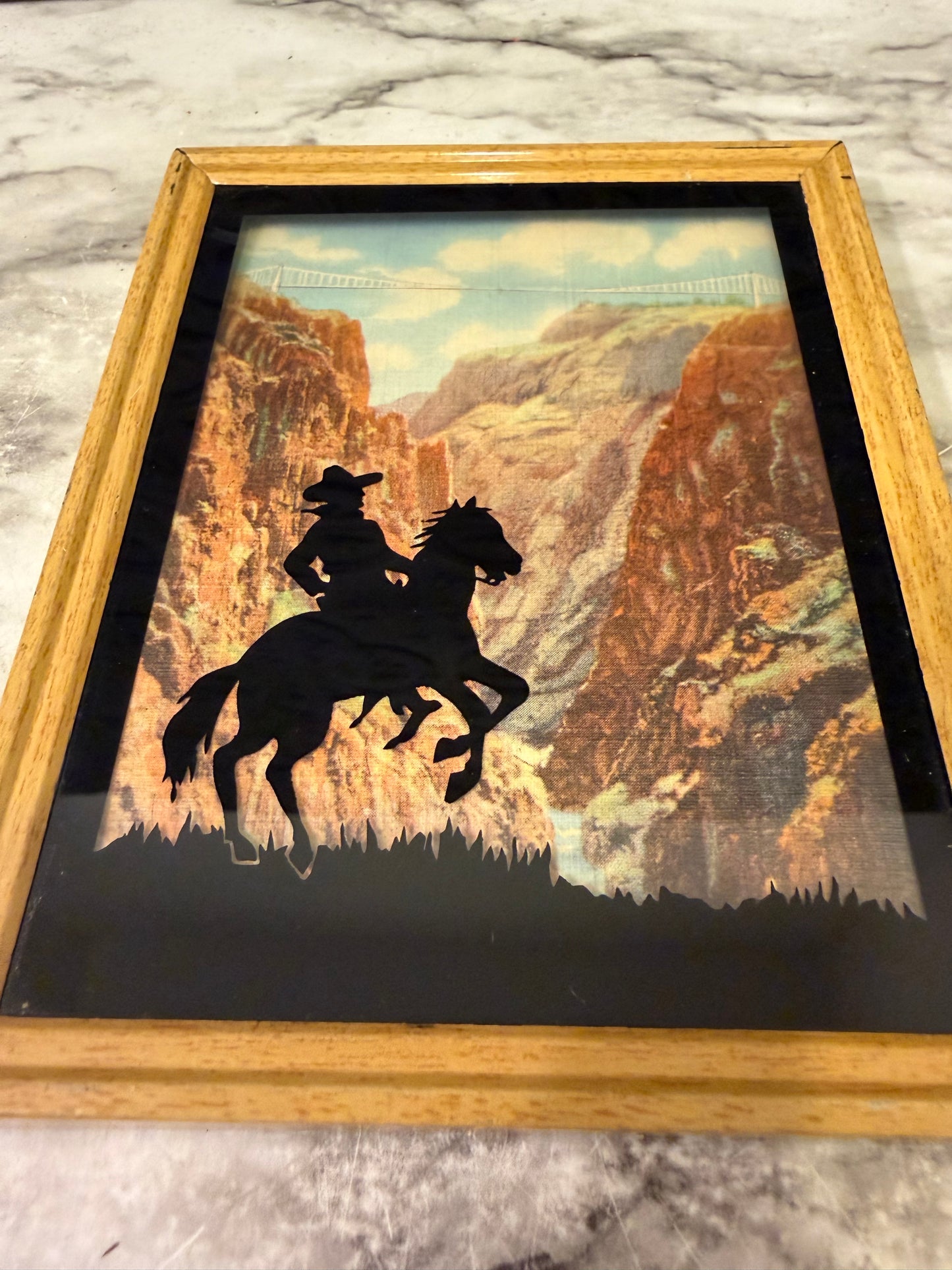 Silhouette of Cowboy