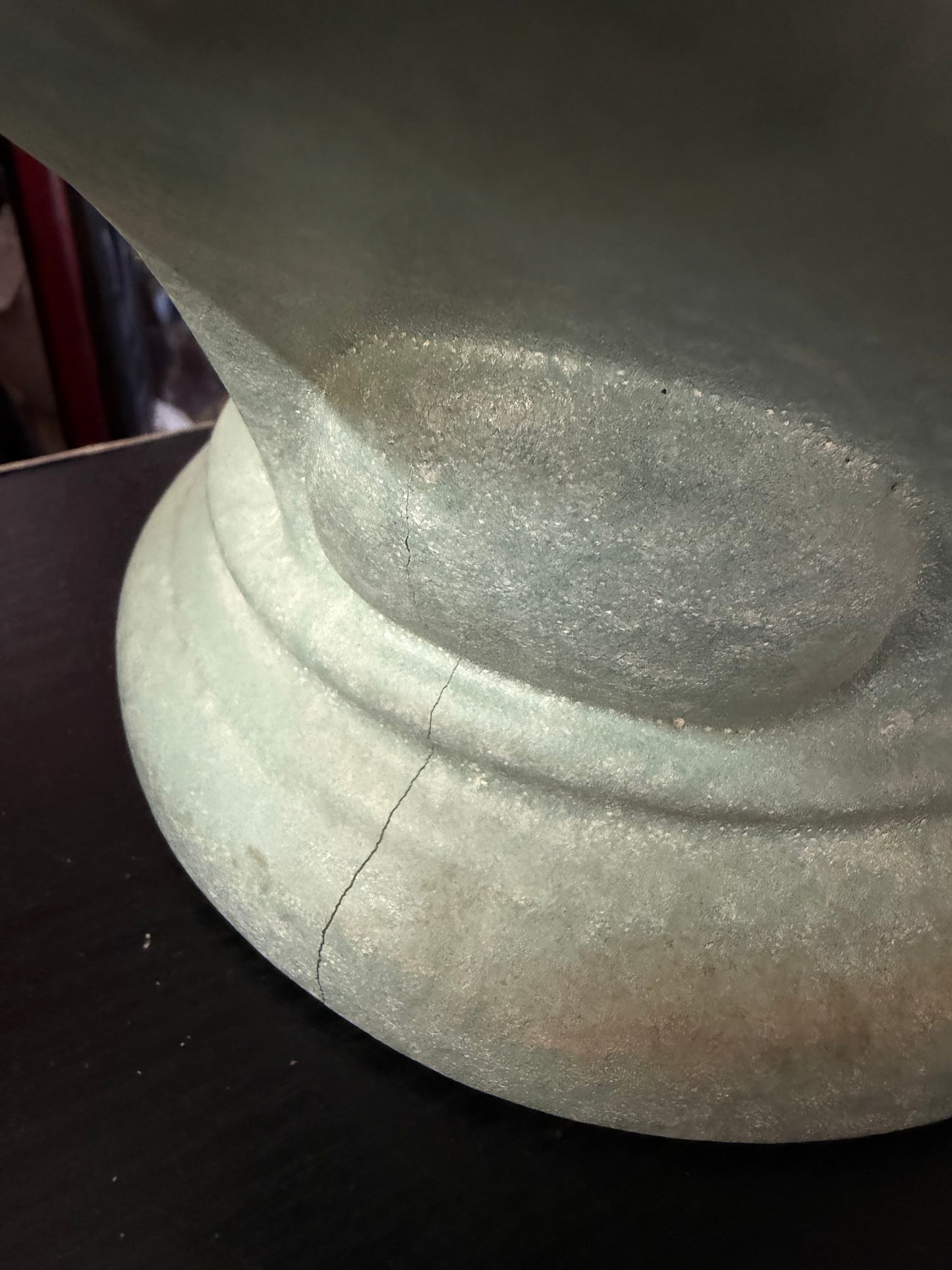 Vintage AquA Seashell Lamp AS IS