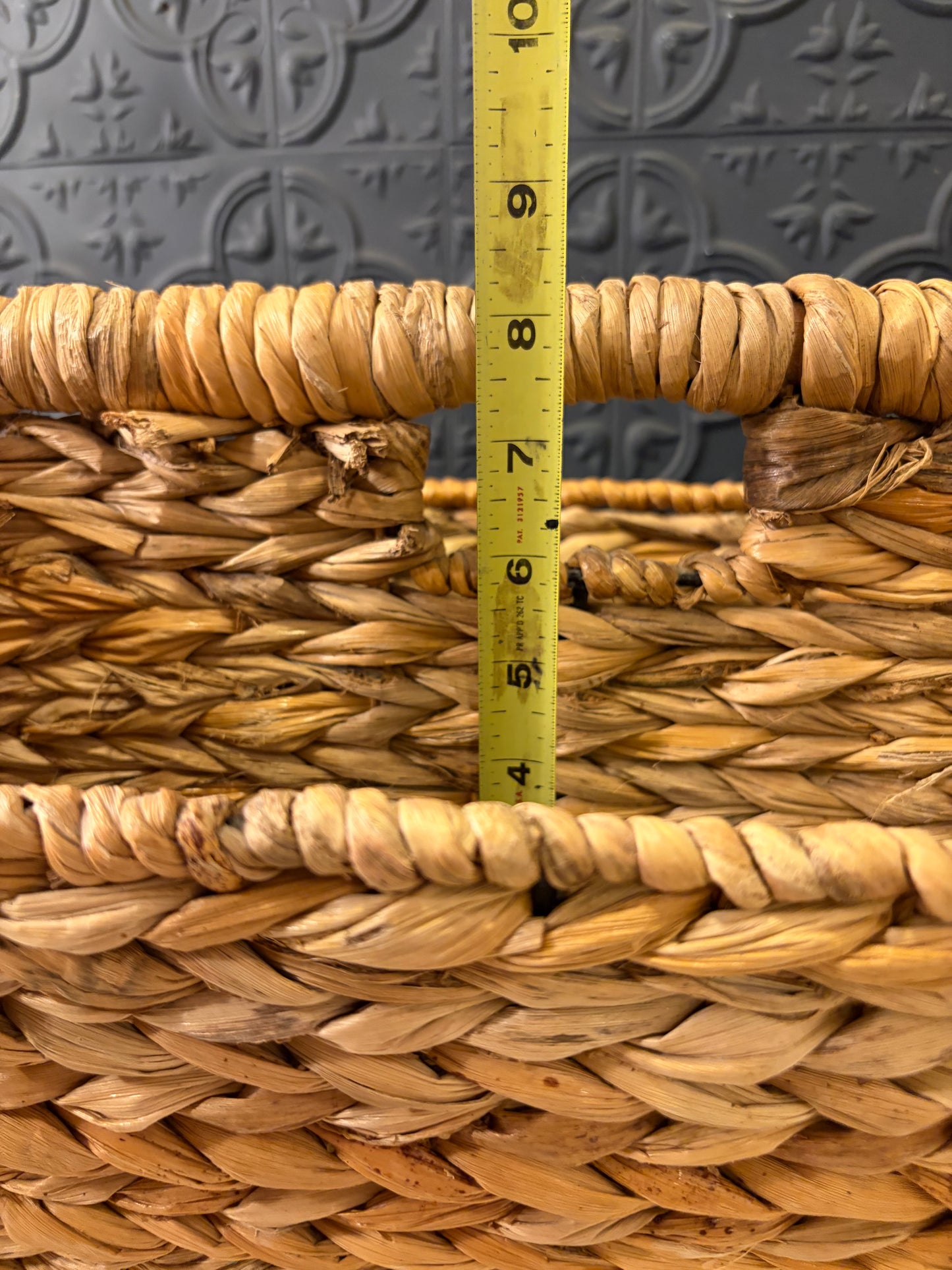 Woven Sea Grass Magazine Holder