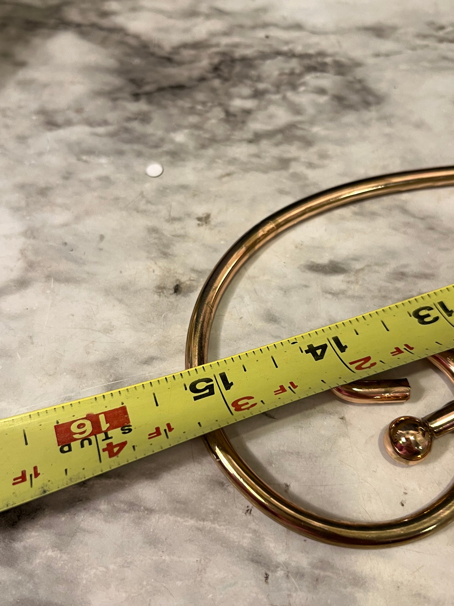 Pair of Brass Wire Scroll Sconces