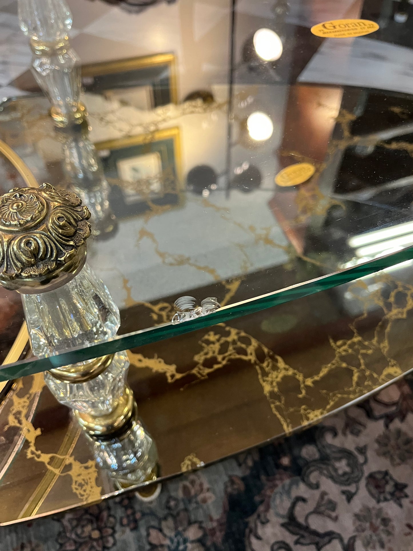 Goran of Belgium Hollywood Regency Table Set of 3