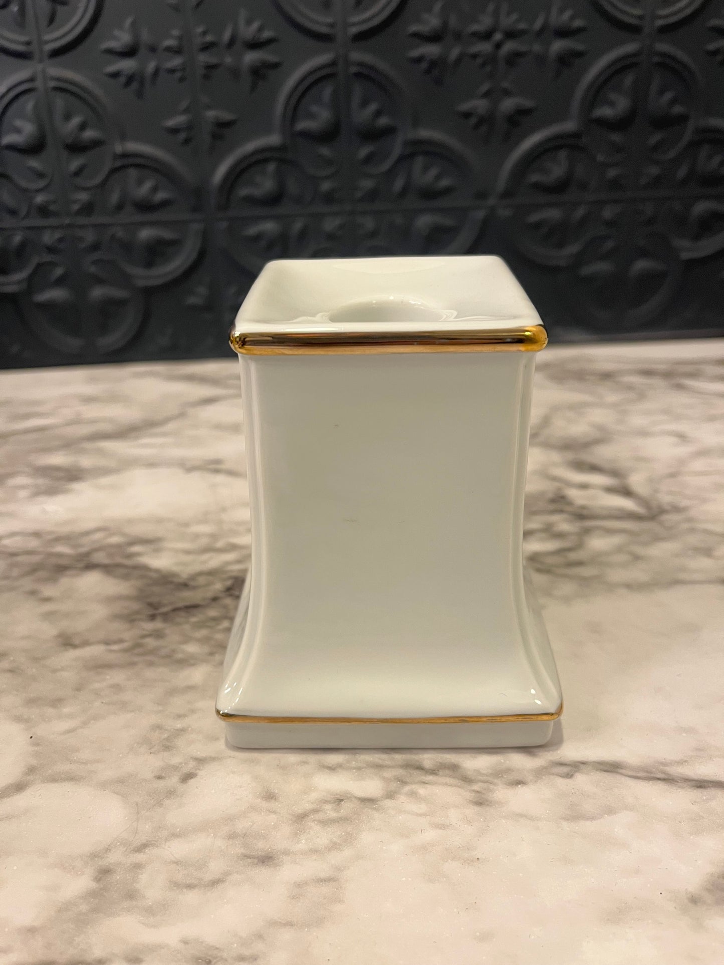 Enesco Porcelain Bird Candle Holder