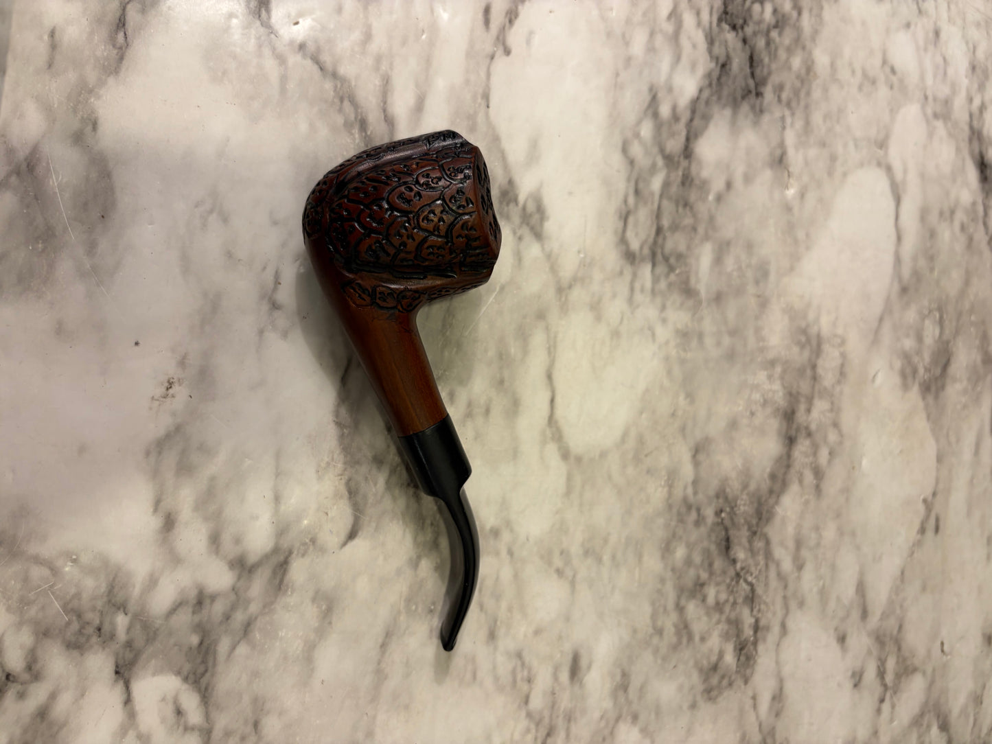 Carved Wood Pipe