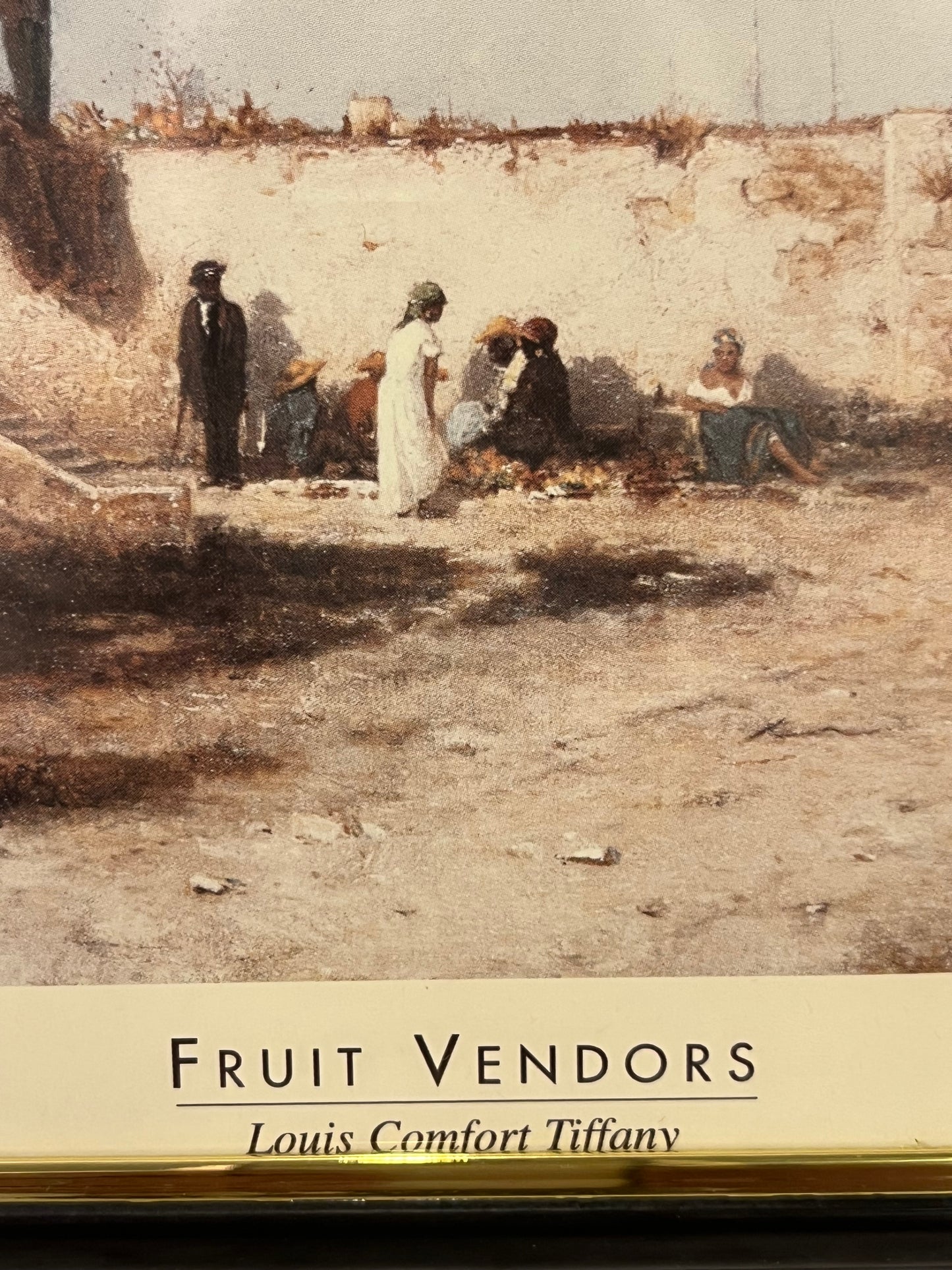 Fruit Vendors Print