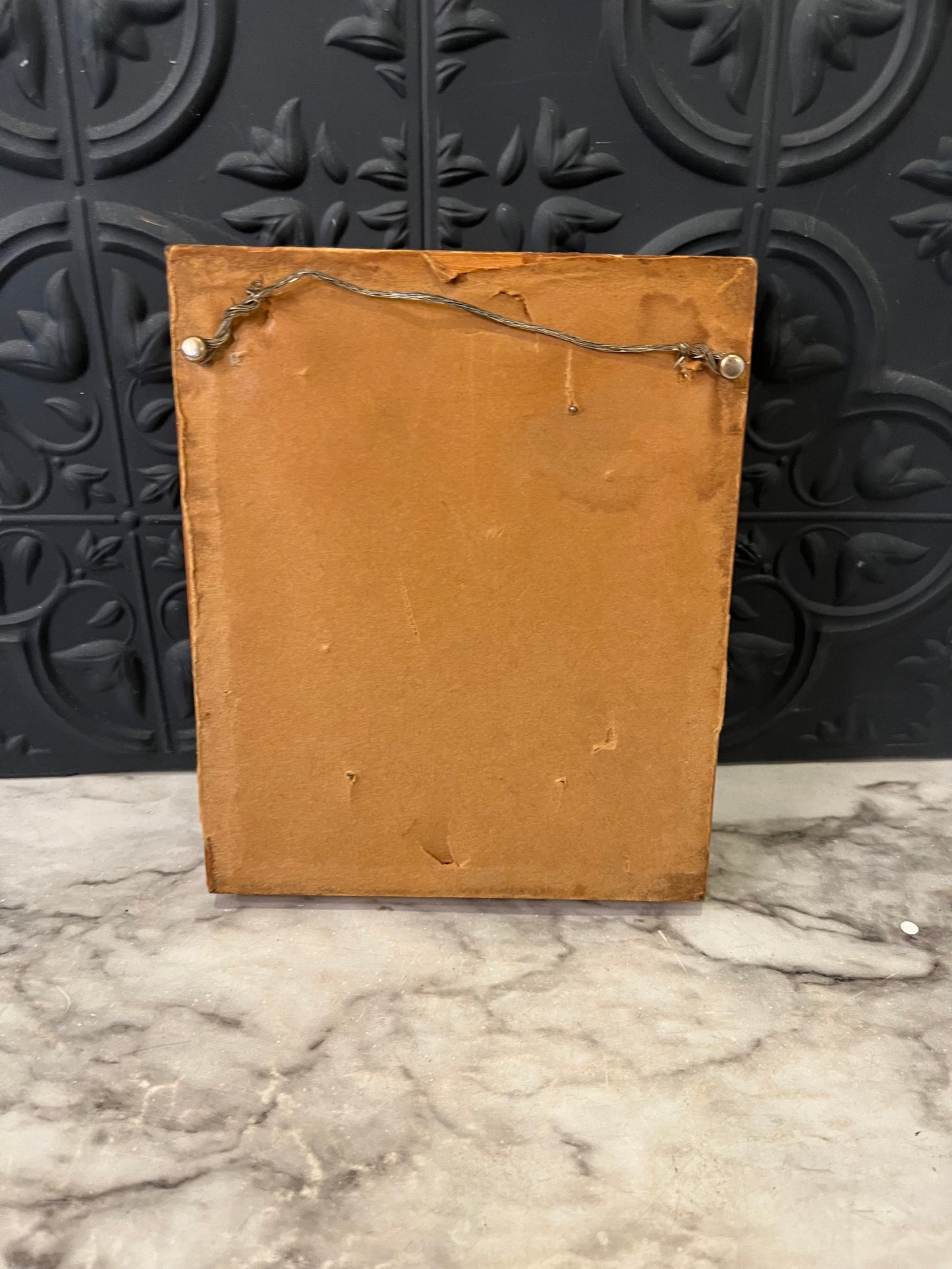 Black and white Cross stitch man