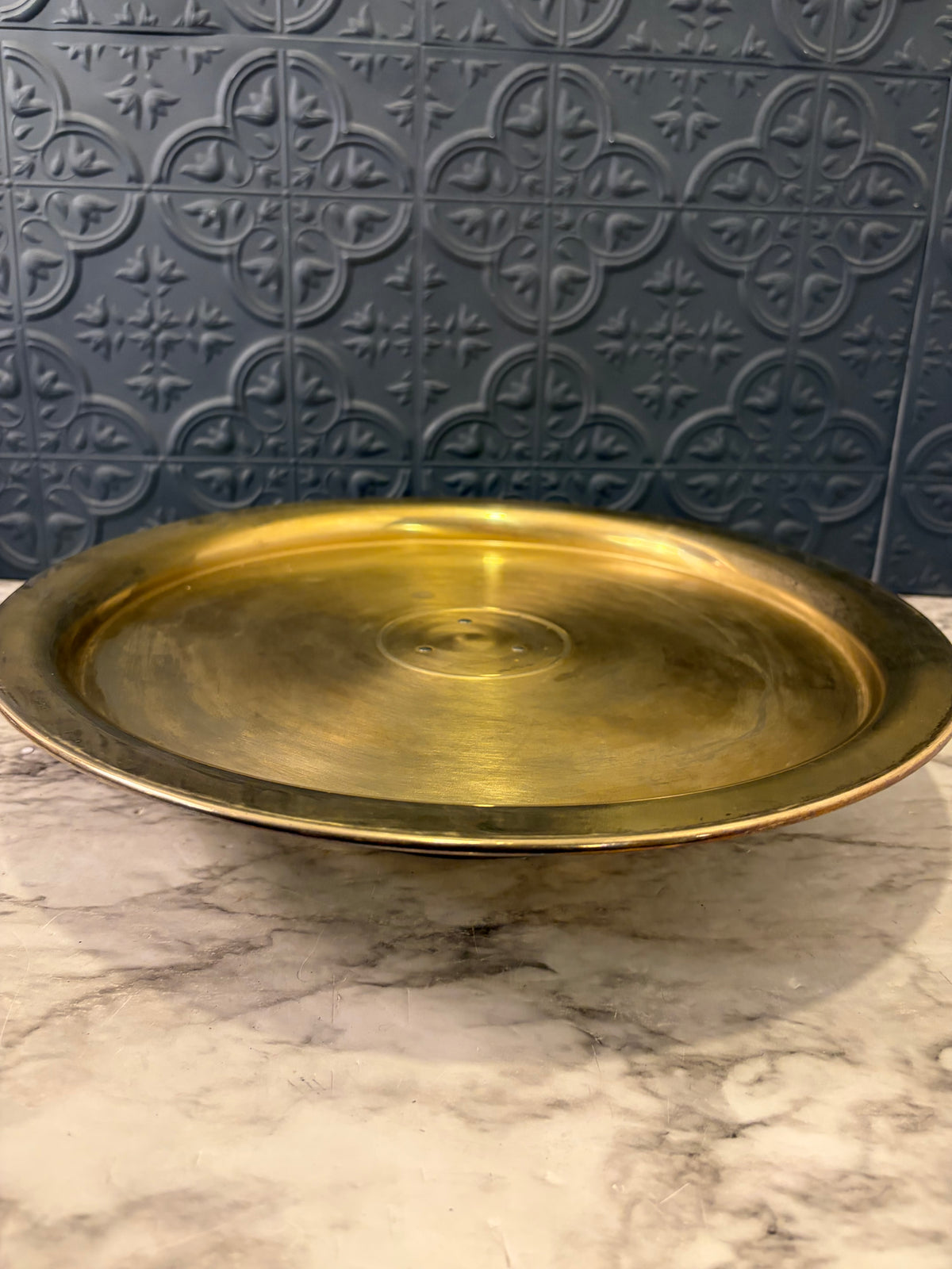 Brass Lazy Susan Tray