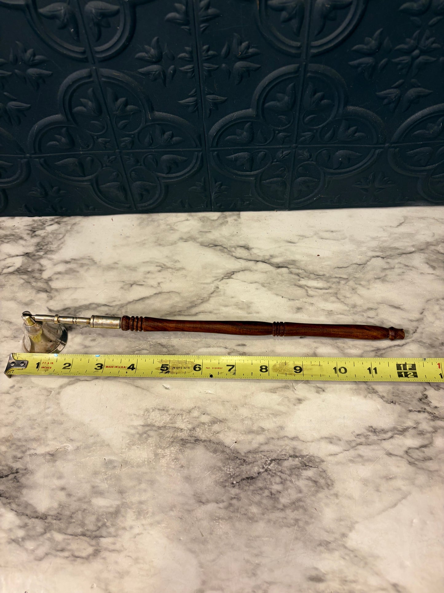 Candle Snuffer with Wood Handle