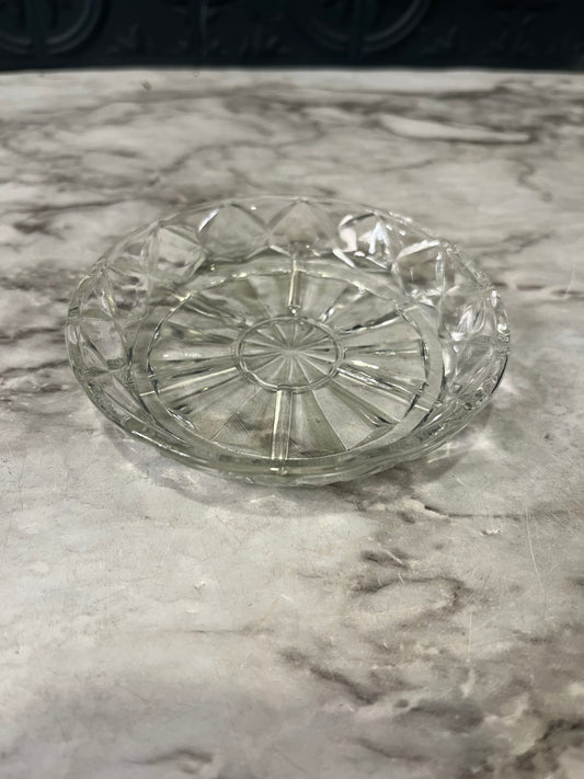 Smal Glass Trinket Dish Star Design