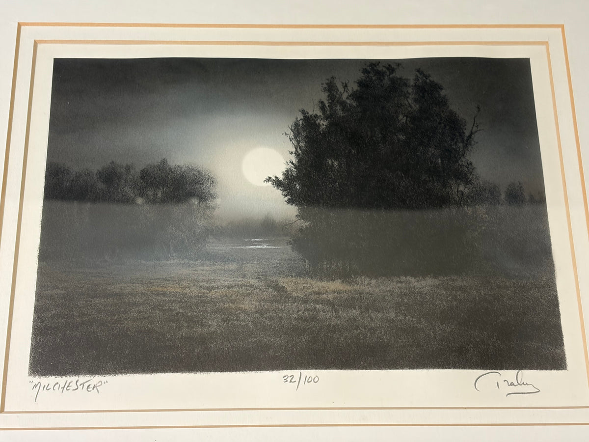 Black and White Photo Print numbered titled Milchester