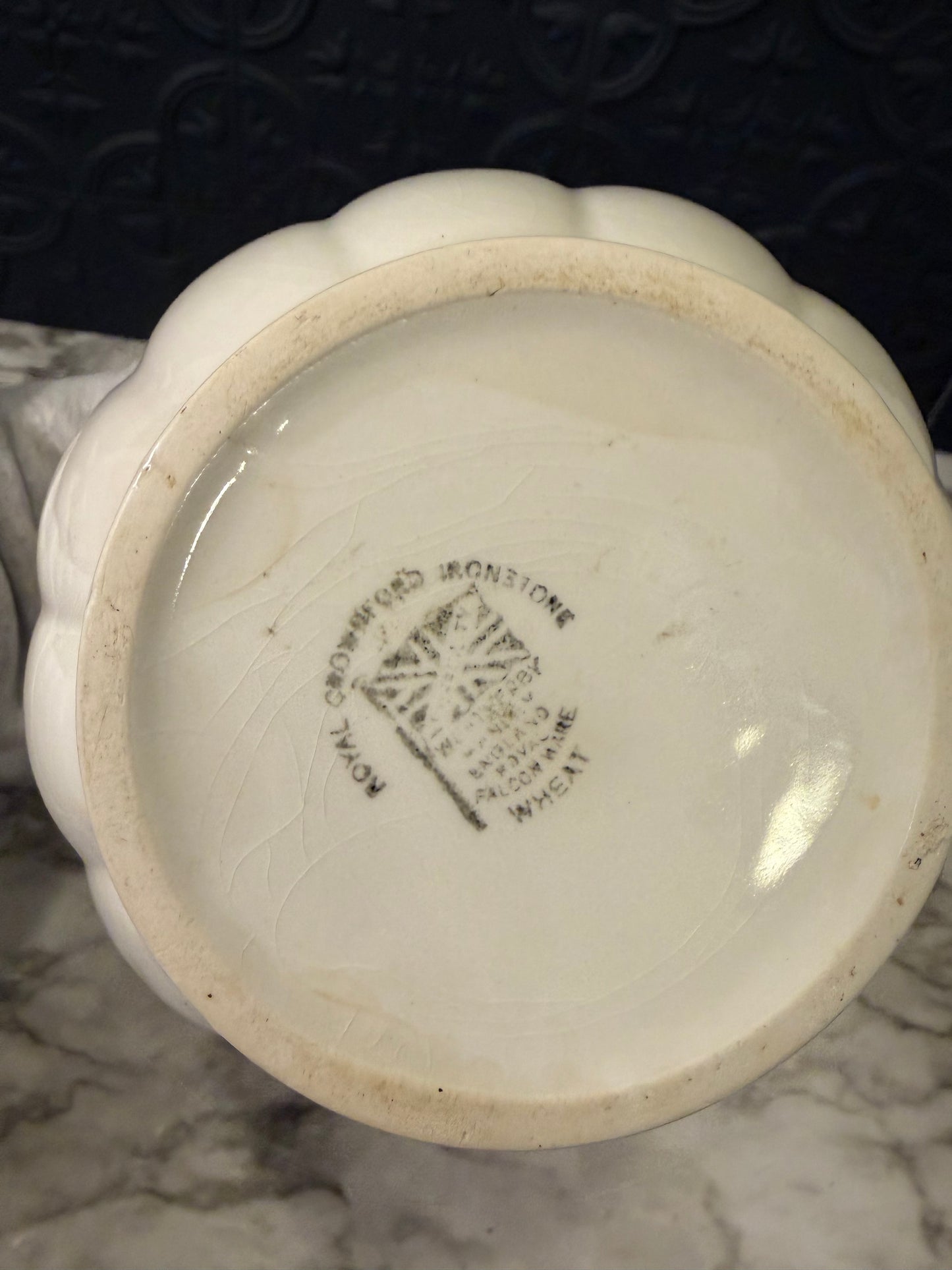 Royal Crownford Stoneware Pitcher