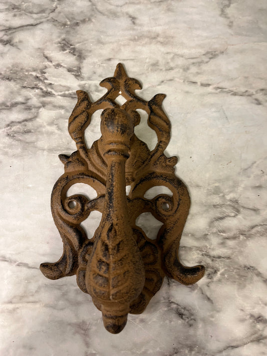 Brown Metal Door Knocker
