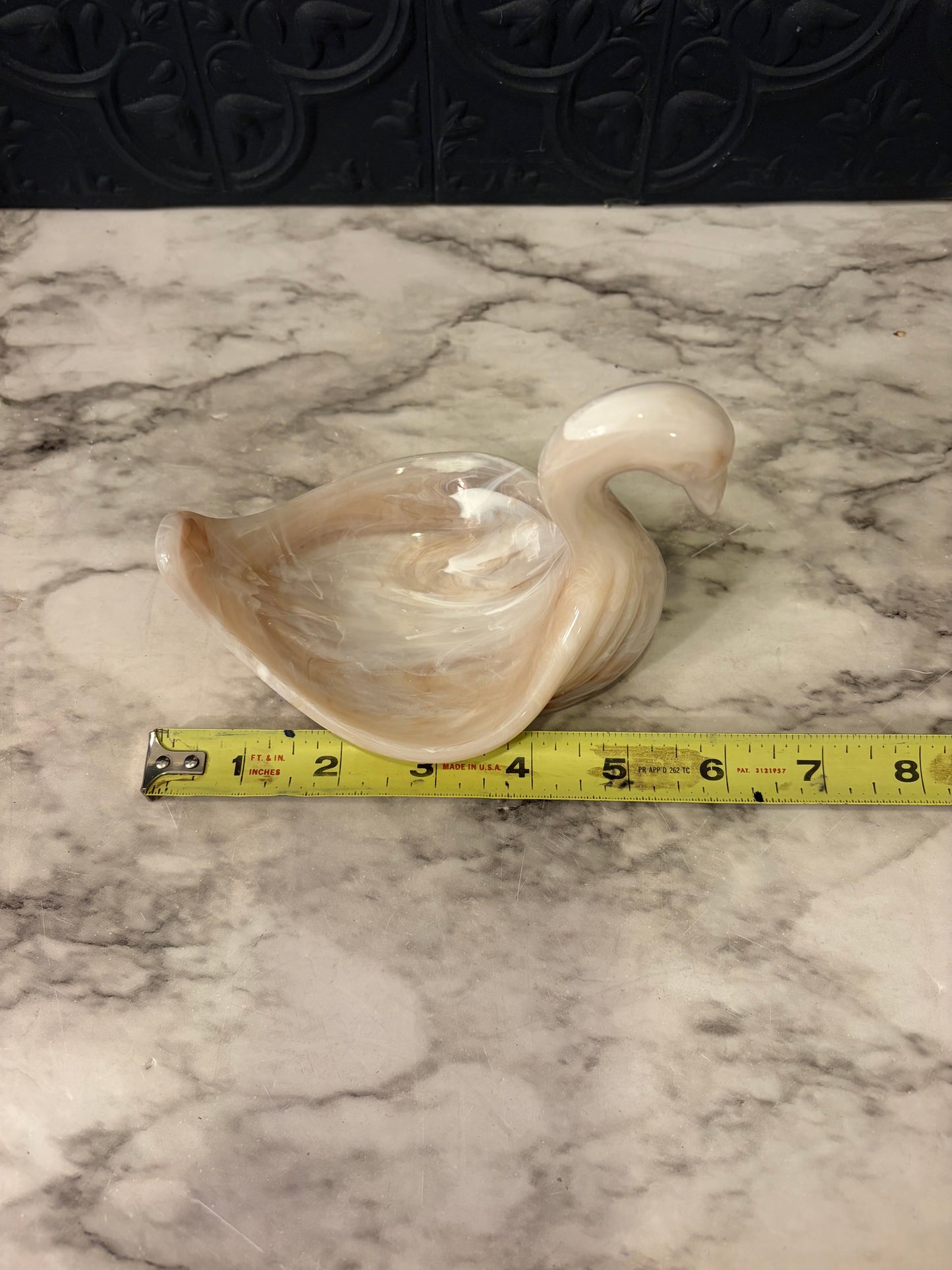 Small Plastic Swan Dish
