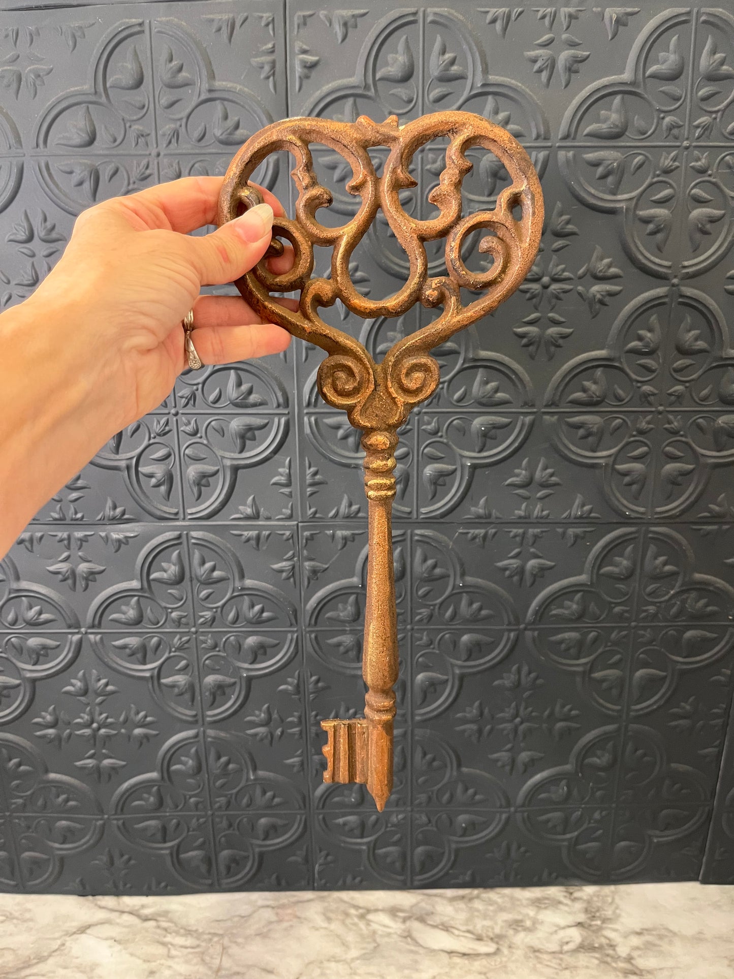 Heavy Cast Iron Skeleton Key
