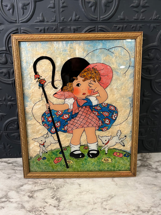 Little Bo Peep Reverse Foil Picture
