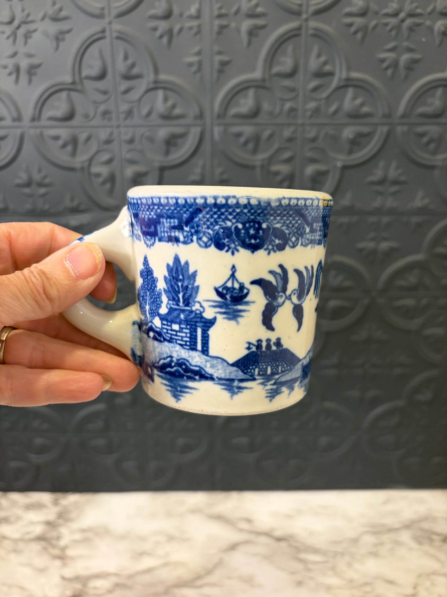 Blue Willow Mug