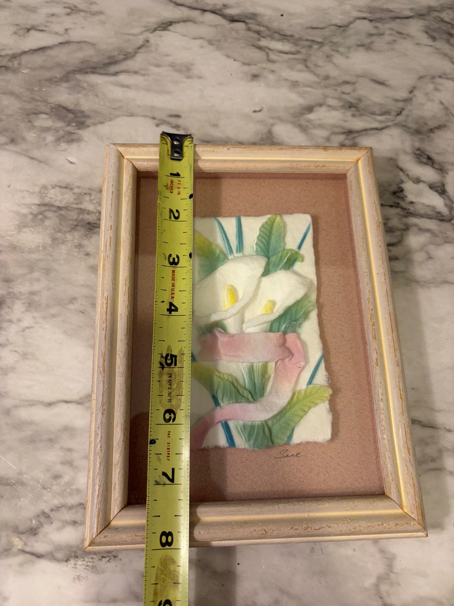 Hand Cast Paper Calla Lilies