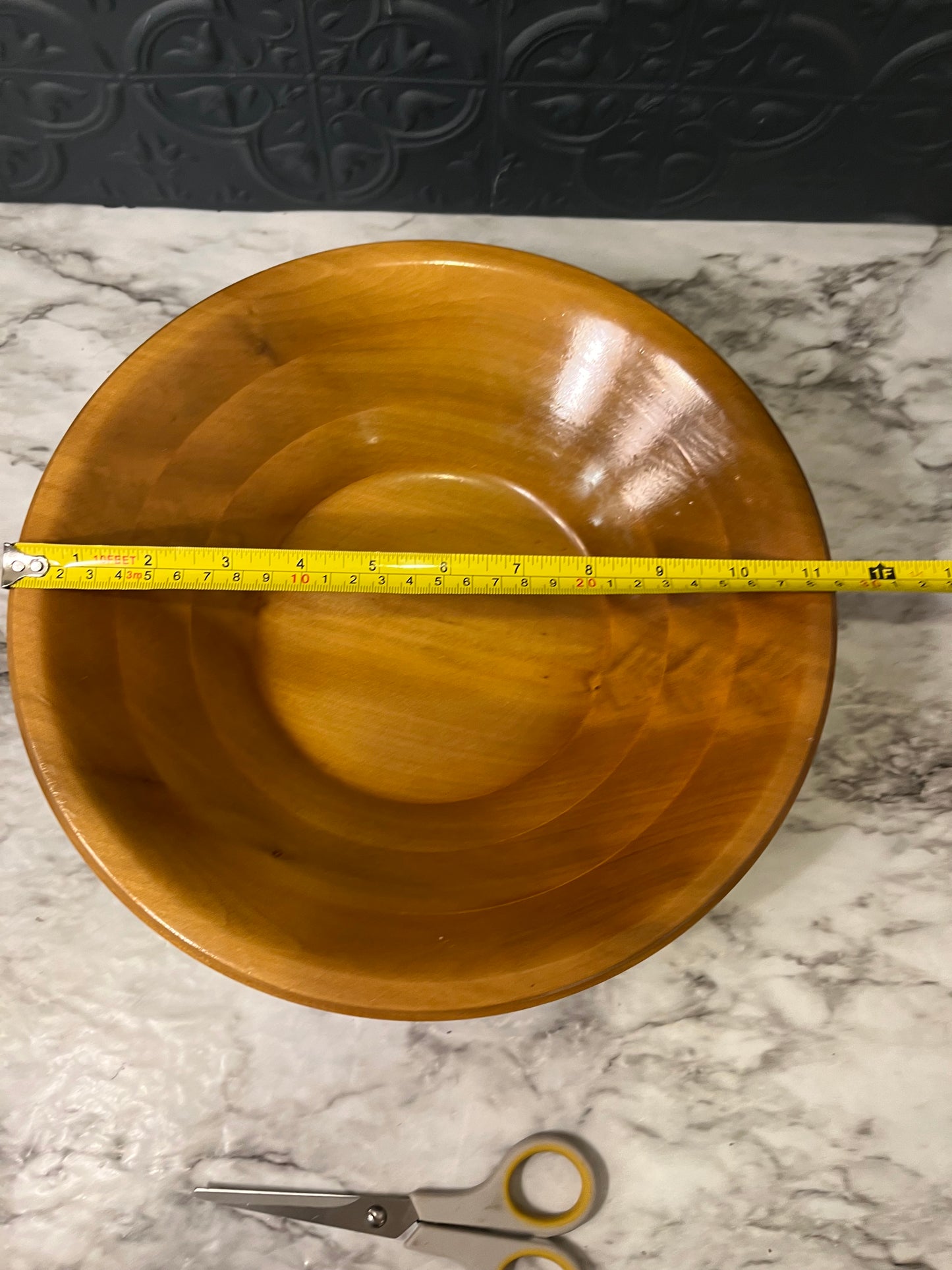 Medium Wood Bowl 12"