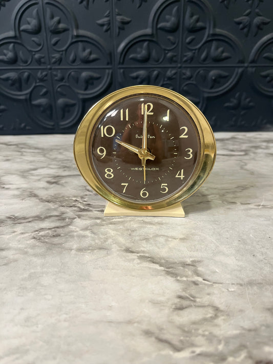 Westclock Baby Ben Travel Clock with Glowing hands AS IS