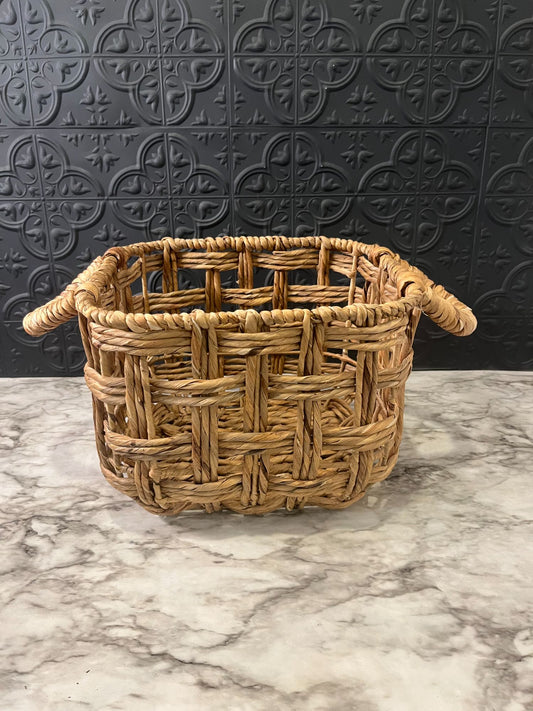 Seagrass Basket with Handles