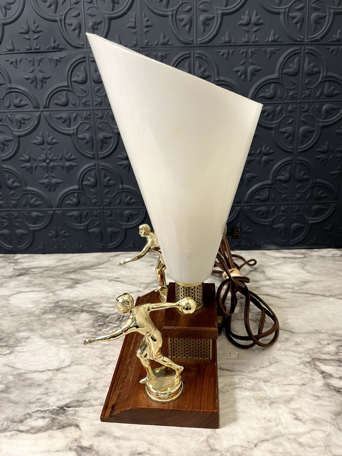 Vintage Bowling Lamp