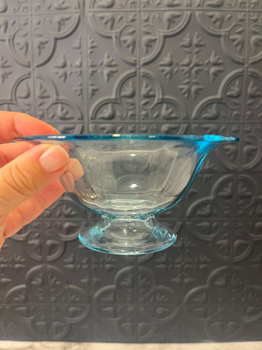 Blue Glass Bowl