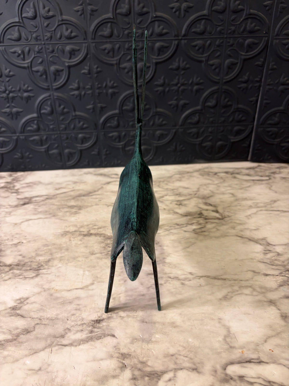 Brutalist Metal Patina Deer