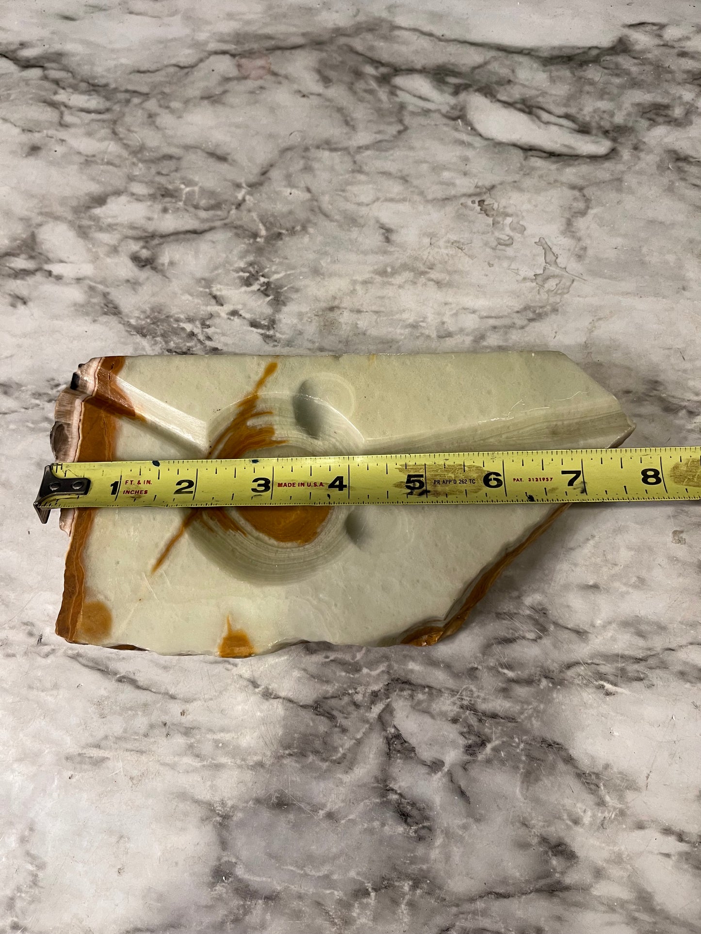 Onyx Carmel and tan Ash Tray