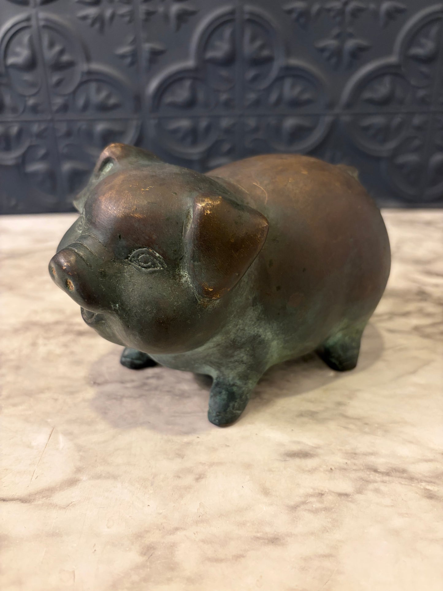 Heavy Metal Pig Possibly Brass