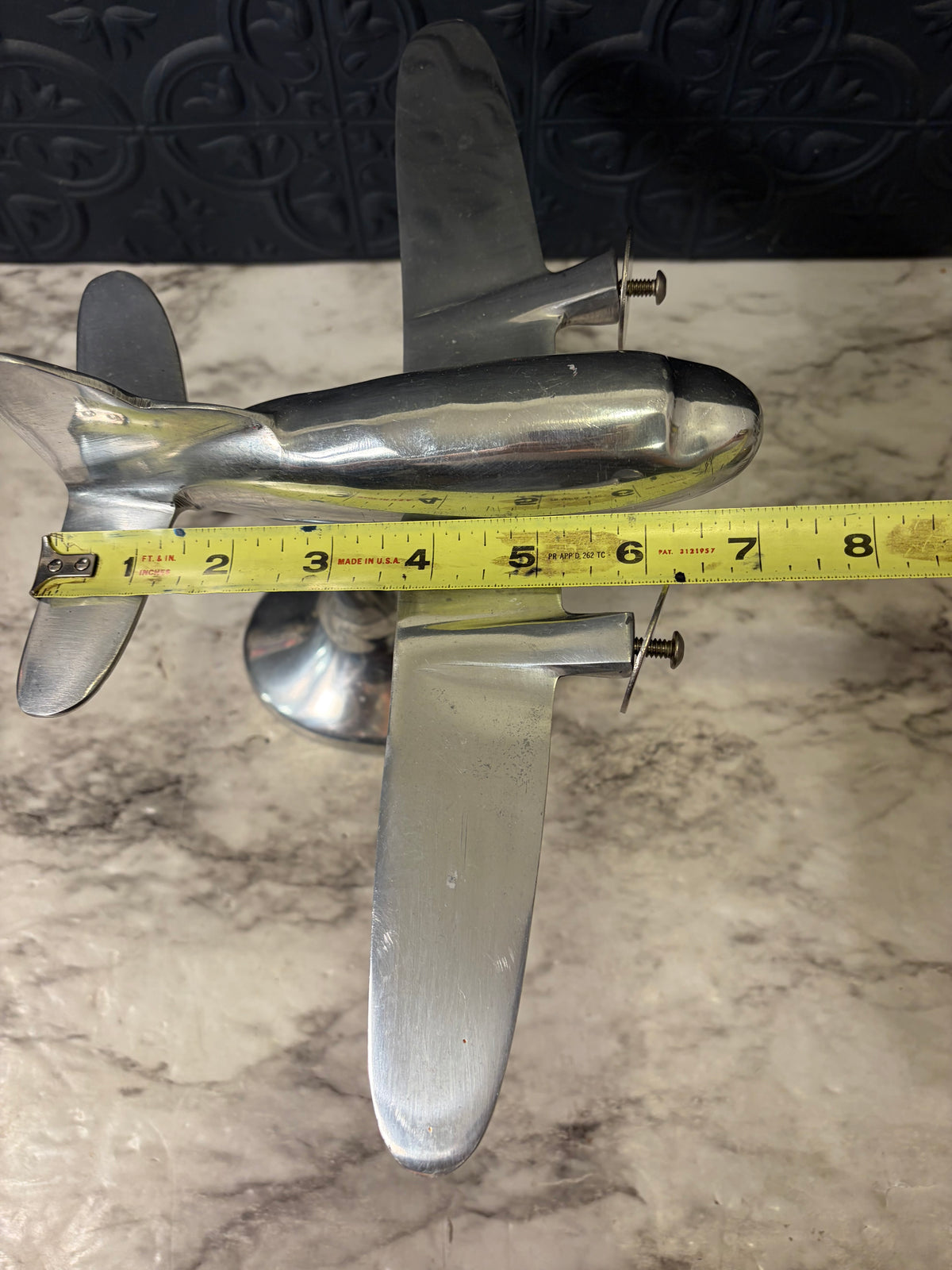 Aluminum Desk Airplaine
