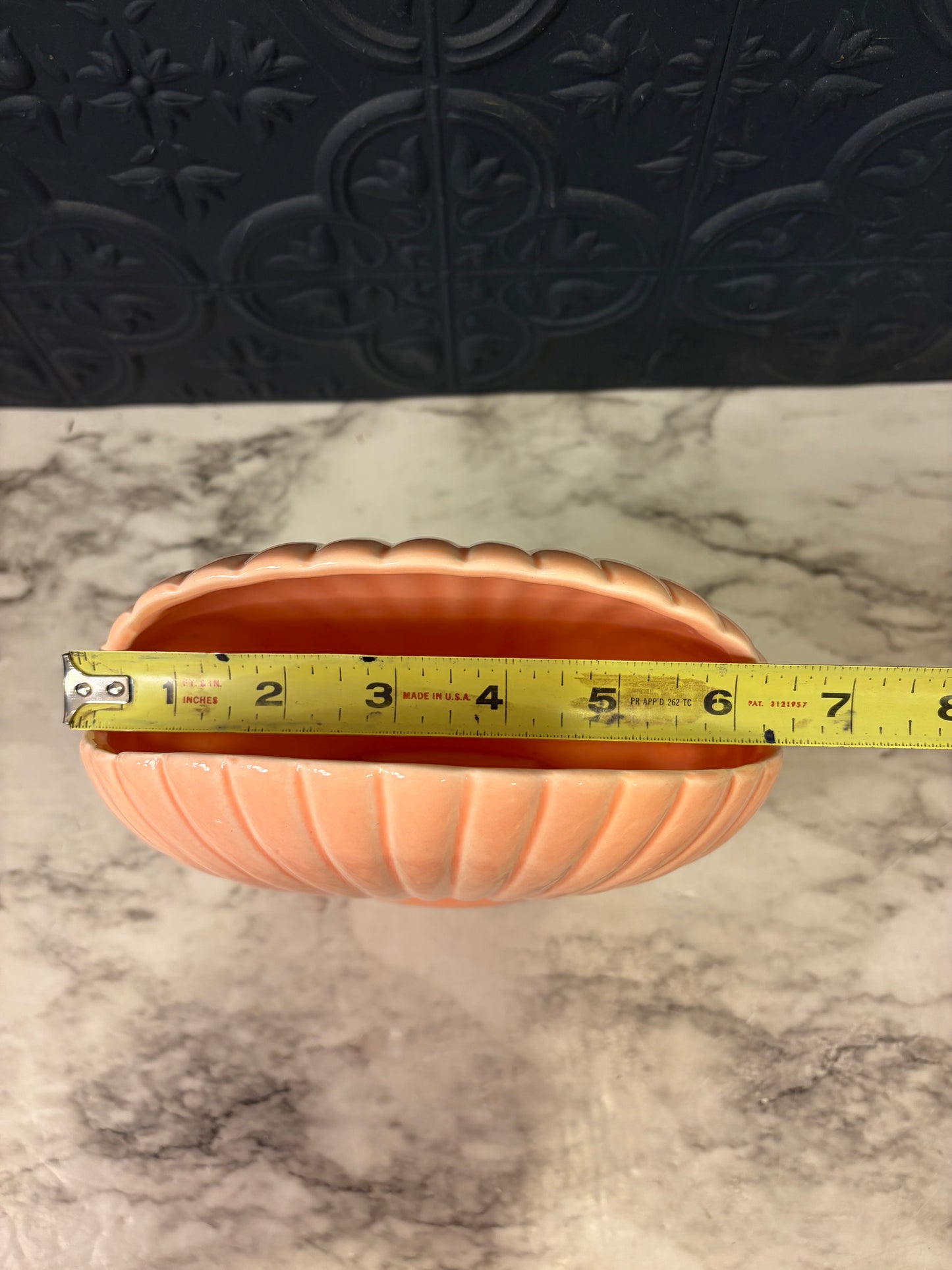 Peach Shell Planter Made in Japan