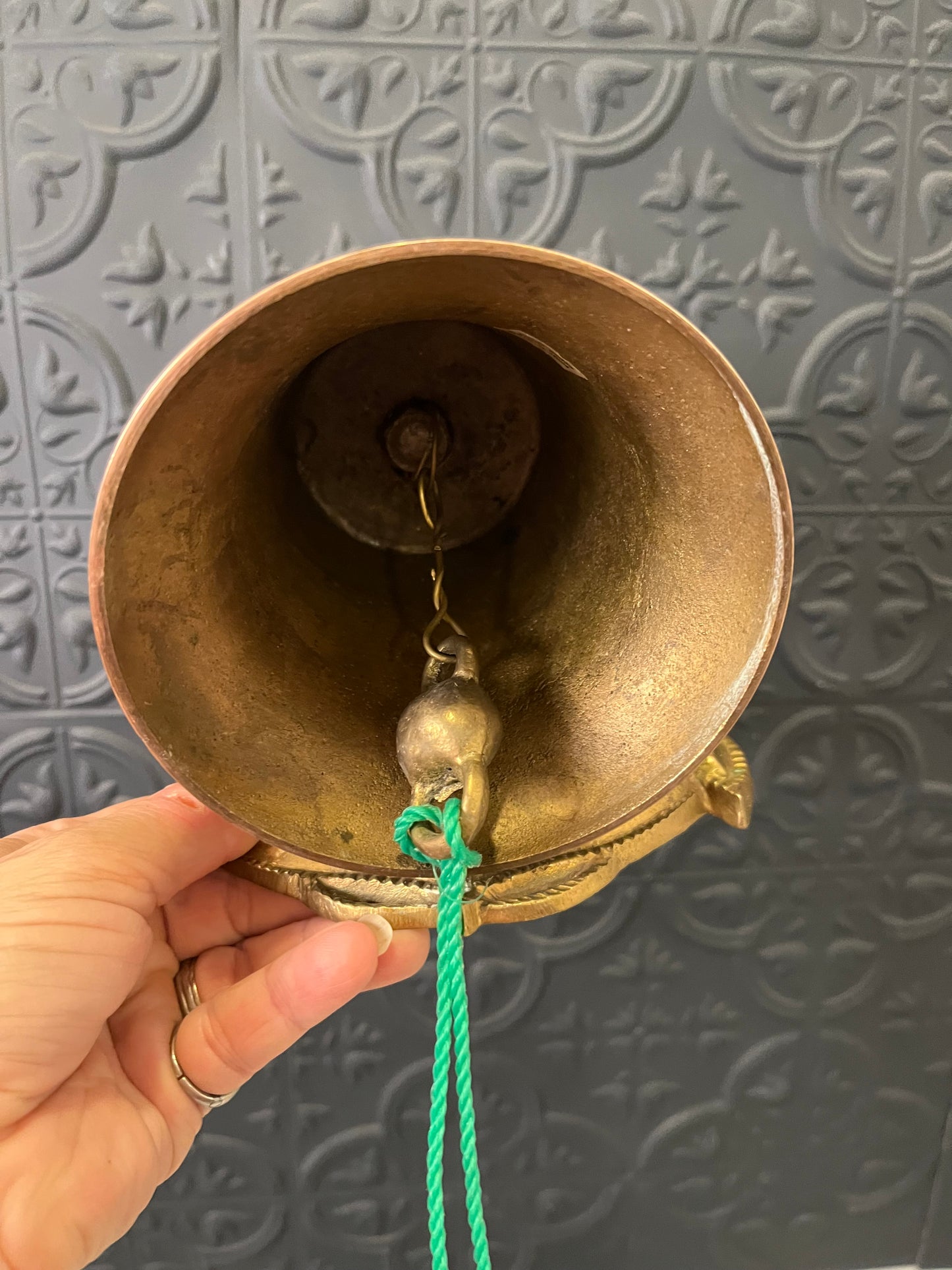 Anchor Brass Dinner Bell