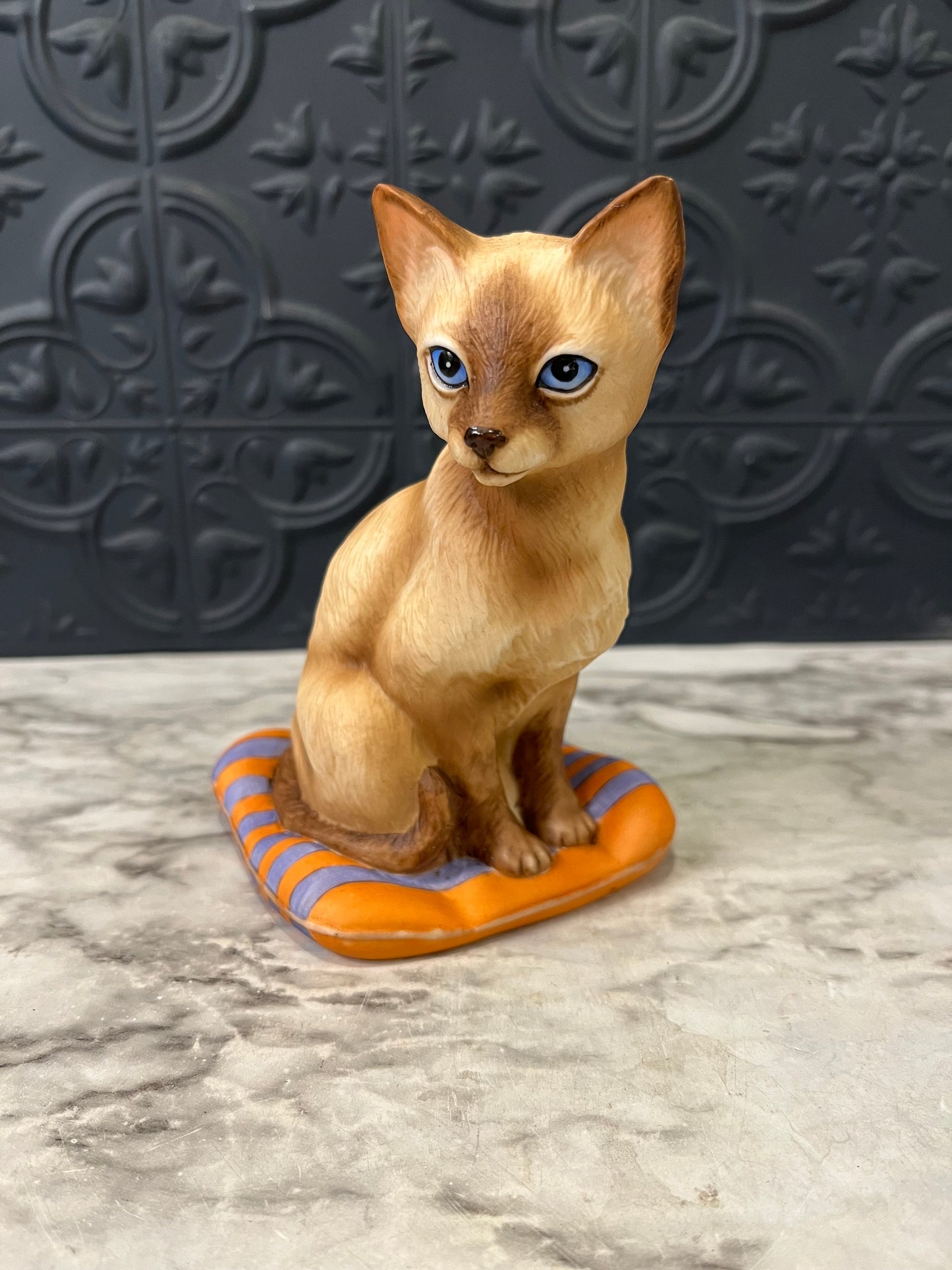 Aldo Fazio Siamese Cat Figurine