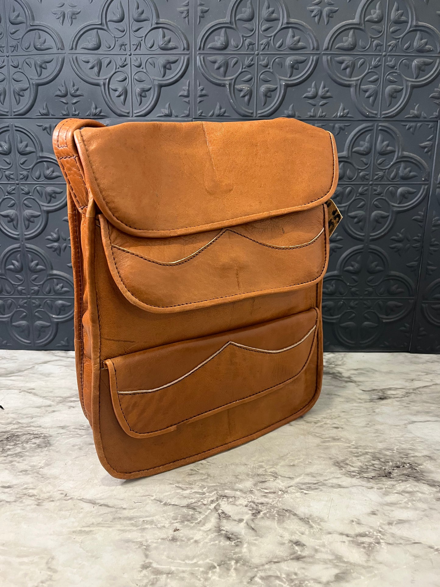 Leather Crossbody Bag Made in Colombia