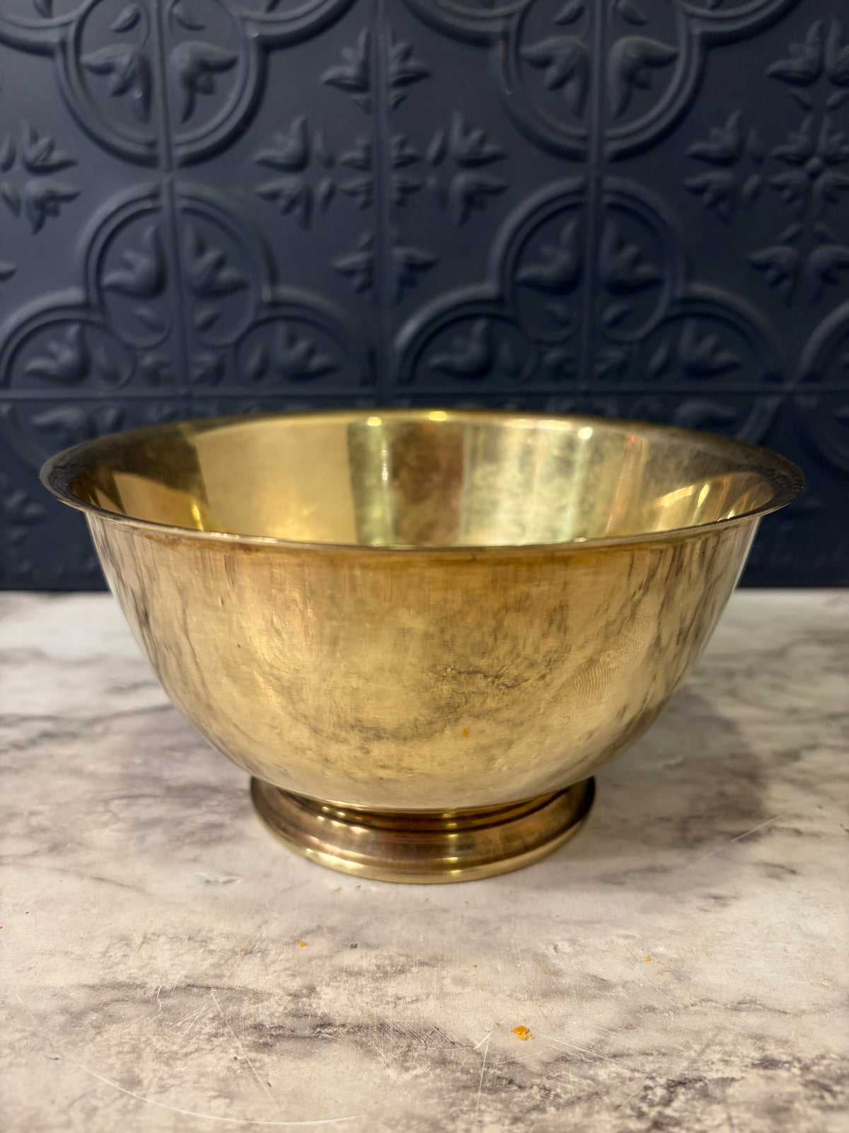 3.25 Brass Pedestal Bowl