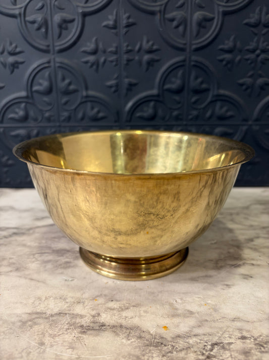 3.25 Brass Pedestal Bowl