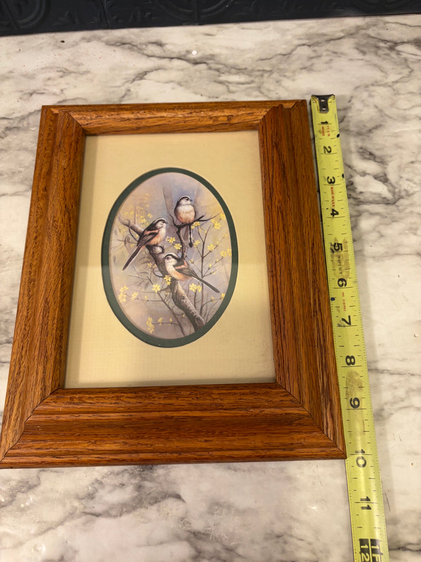 Ruane Manning Bird on Branch Print Framed
