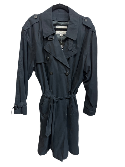 London Fog Black Trench Coat