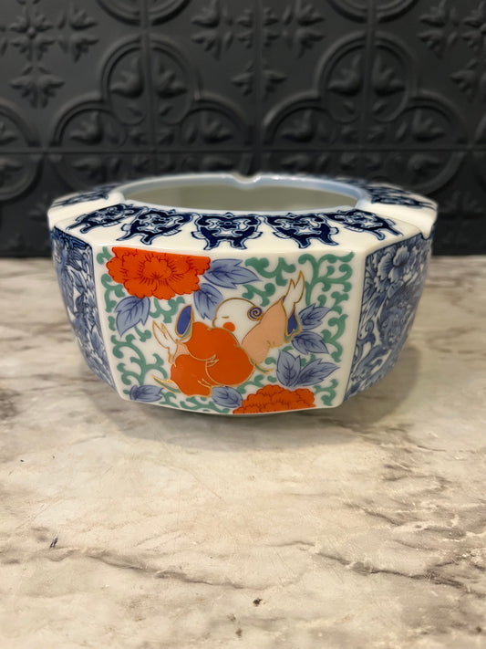 Handpainted Japanese Ashtray