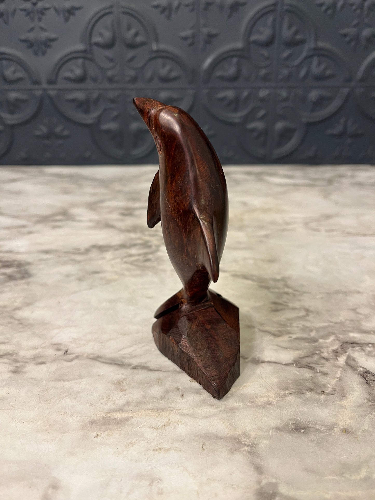 Mini Iron Wood Dolphin