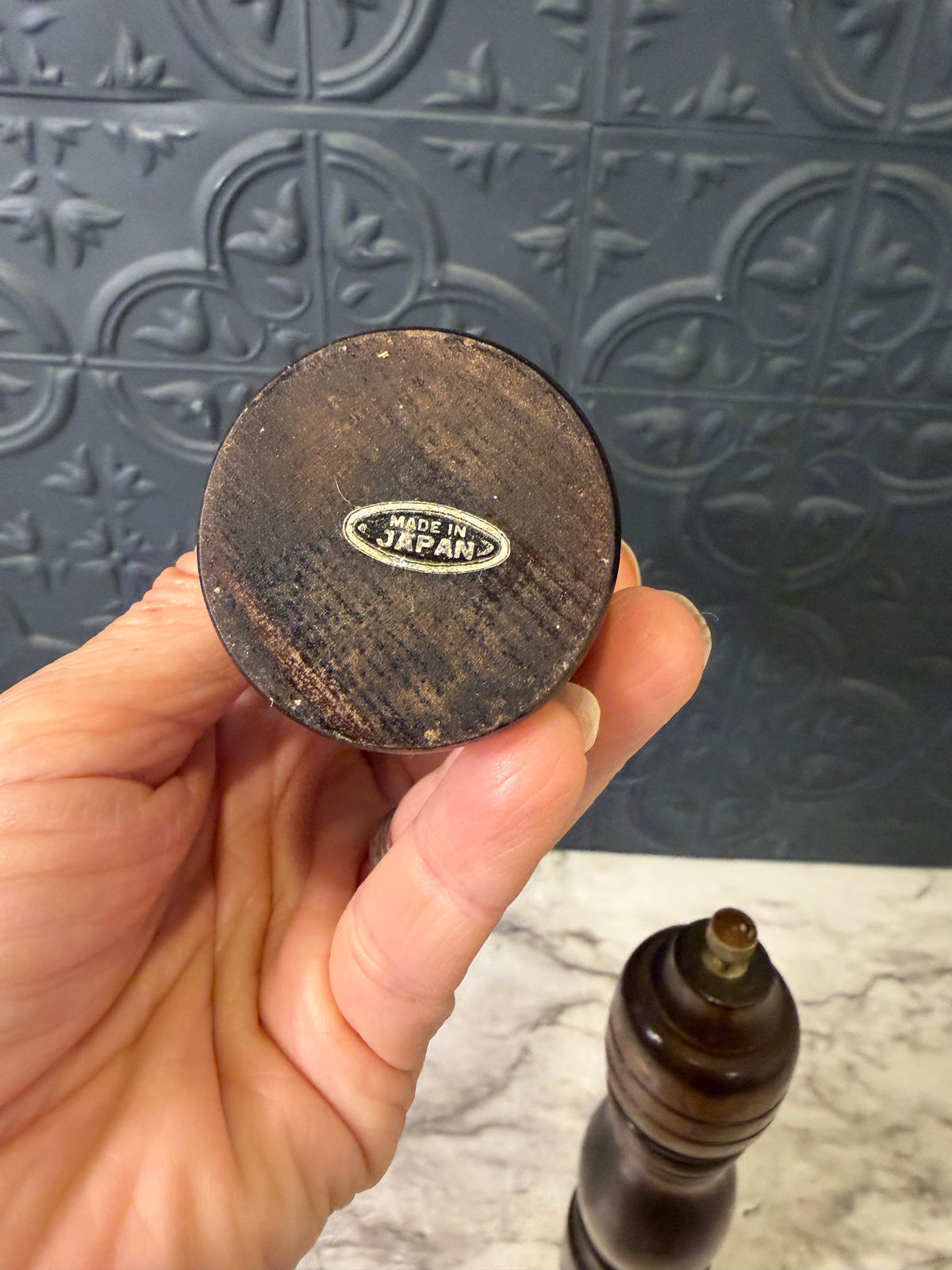 7" Wood Salt and Pepper Grinder