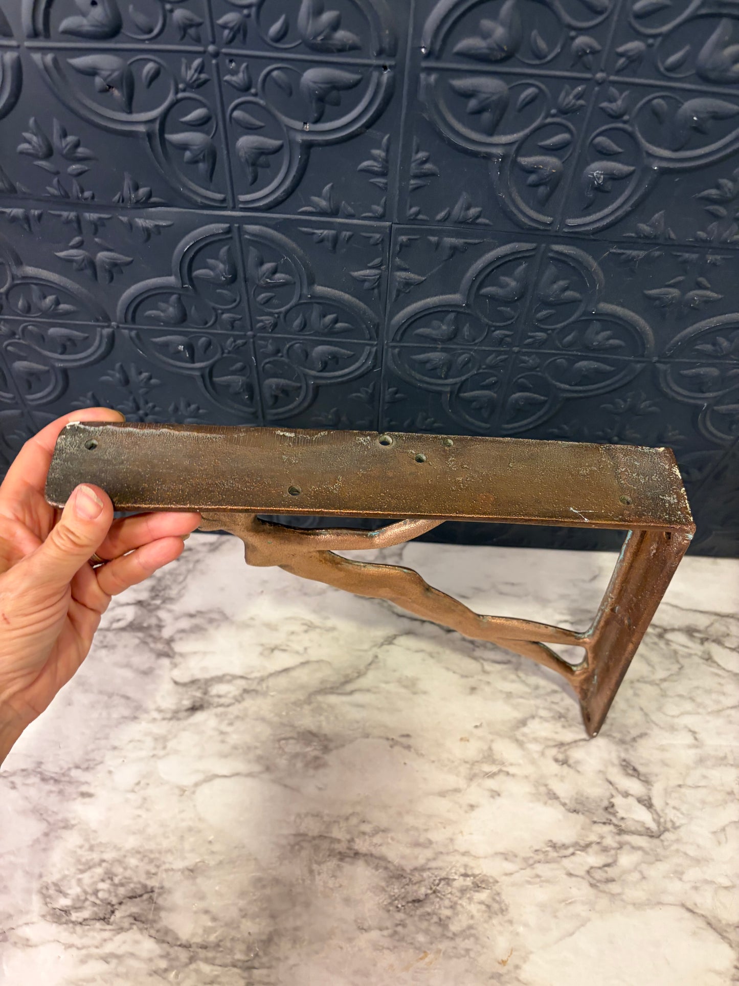 Antique Art Deco Nude Woman Bracket
