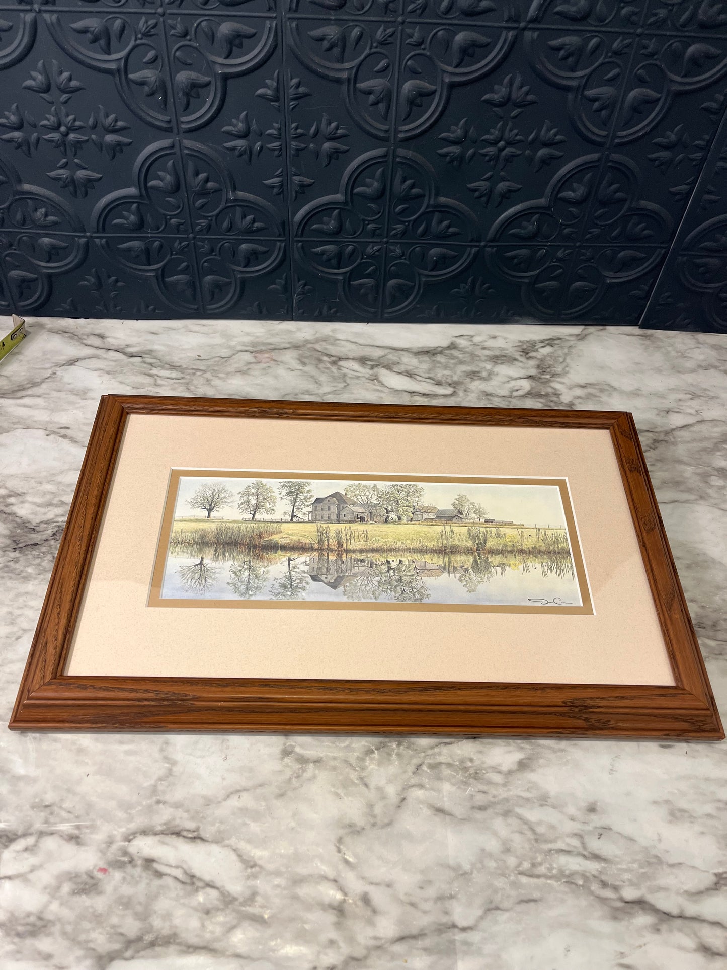 Heartland Reflections by Jon Crane Framed Print