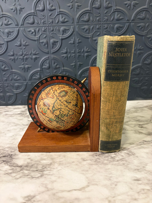 5.5" x 6" Globe Bookend Only One