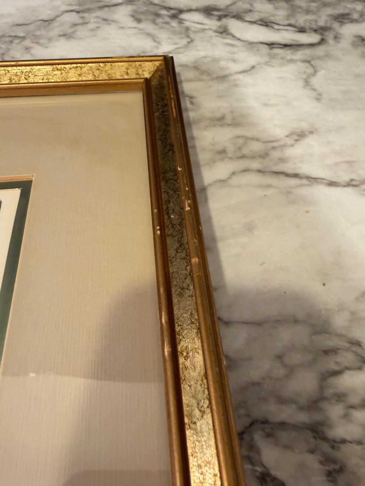 Vintage Bridge Print Framed