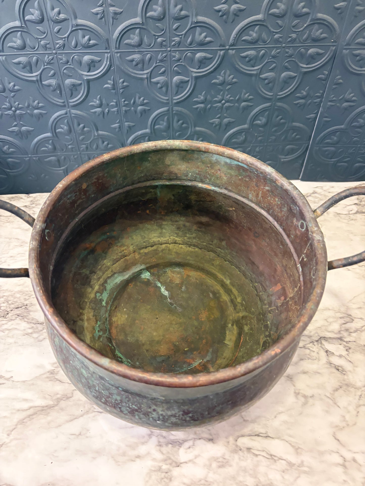 Copper Cache Pot