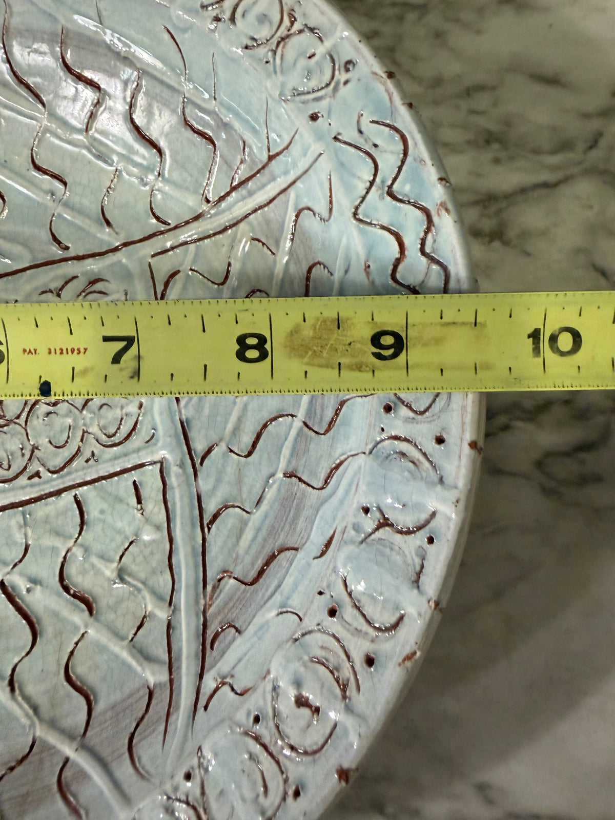 Studio Pottery with Square design