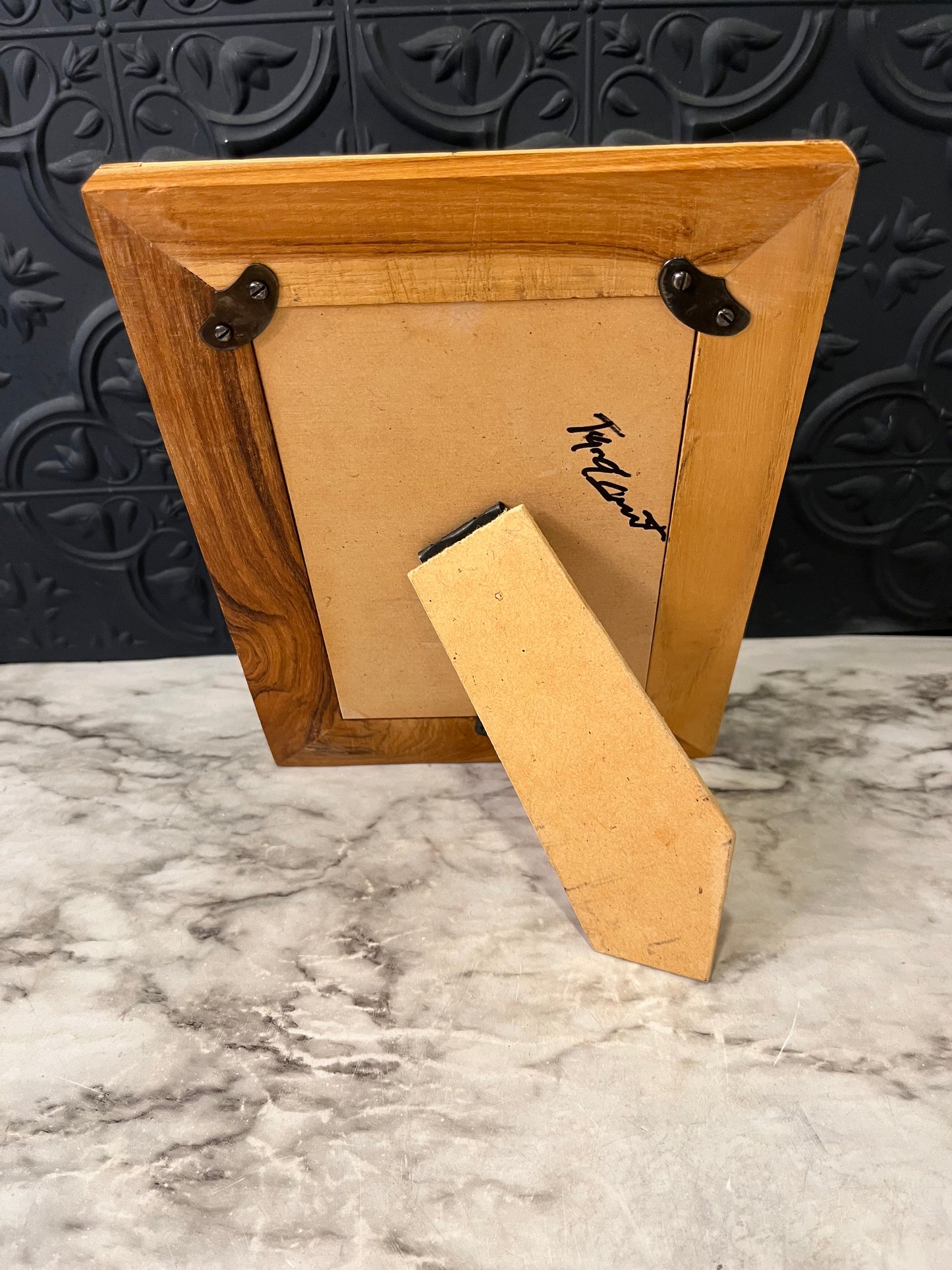 Light Wood and Tile Frame