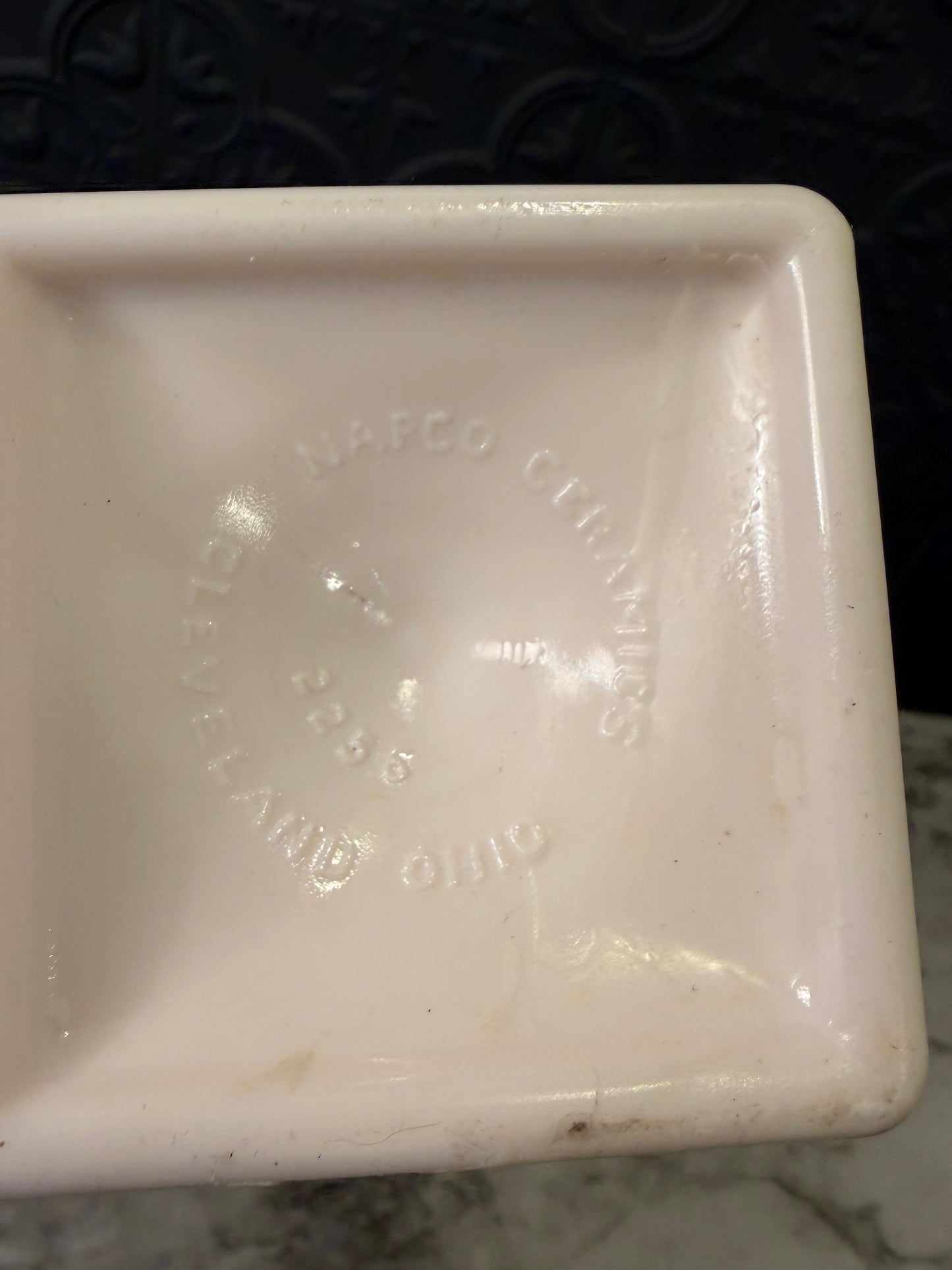 Light Pink Pedestal Bowl by Napco
